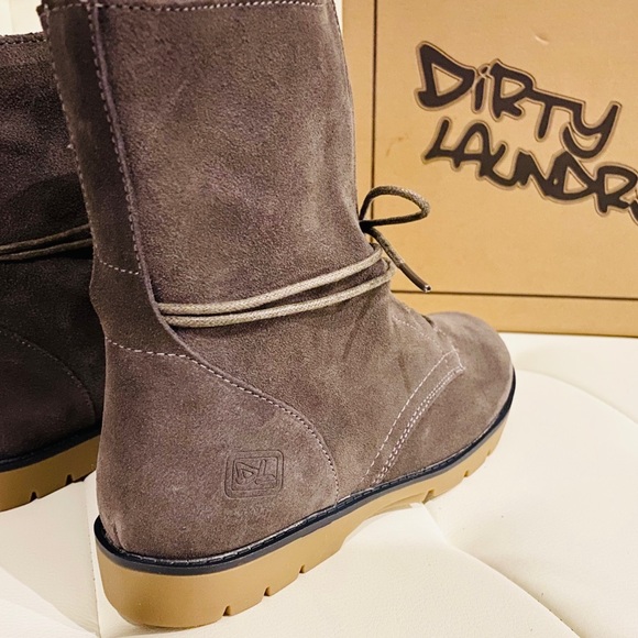 NEW DIRTY LAUNDRY Combat Boots - Picture 7 of 16